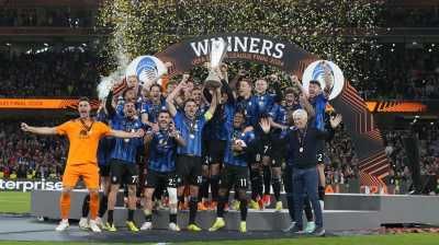 أتلانتا يتوج بلقب الدوري الأوروبي