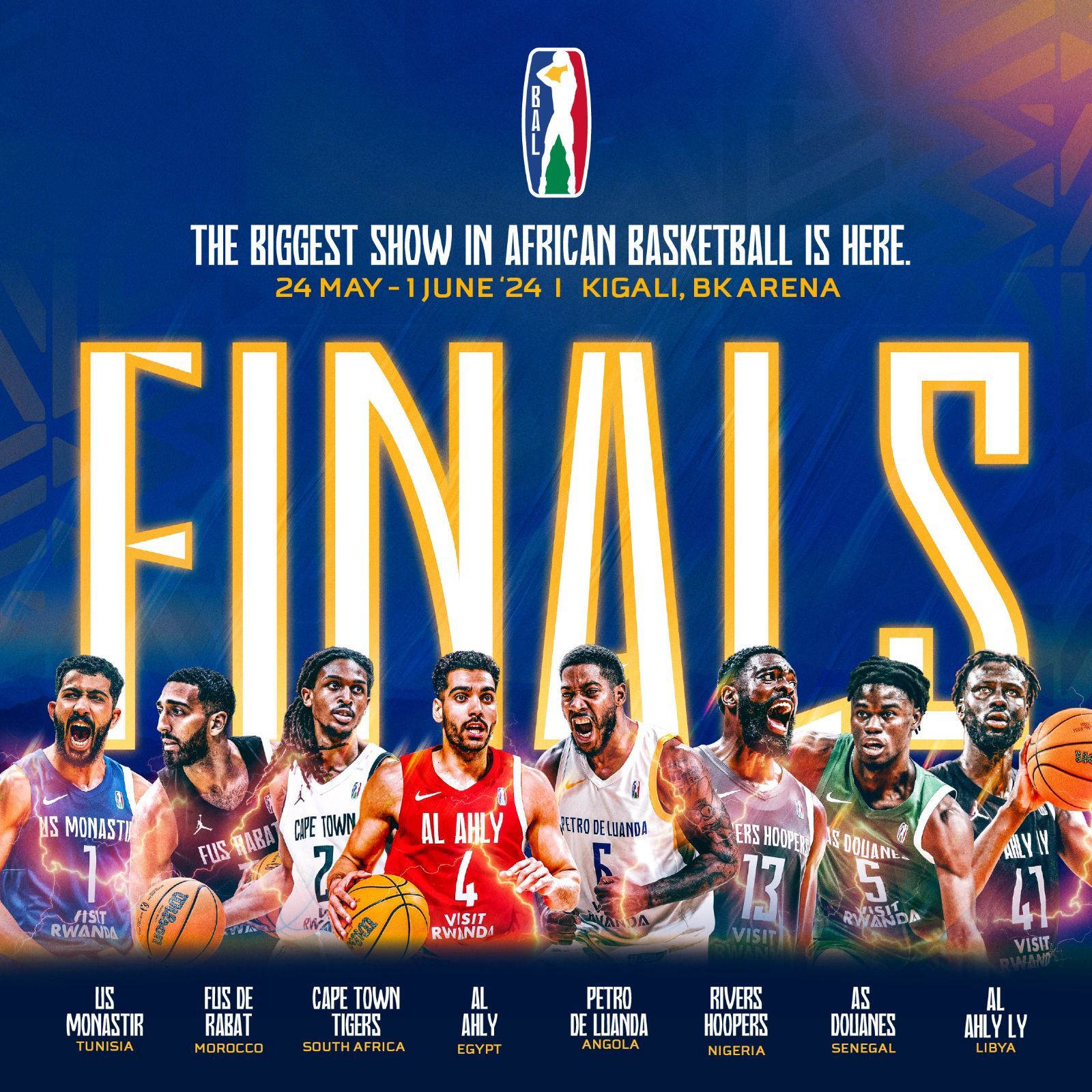 «قنوات أون تايم سبورتس» تحصل على حقوق بث نهائيات بطولة «BAL» لكرة السلة