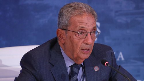 عمرو موسى يفزع لفلسطين .. تفاصيل