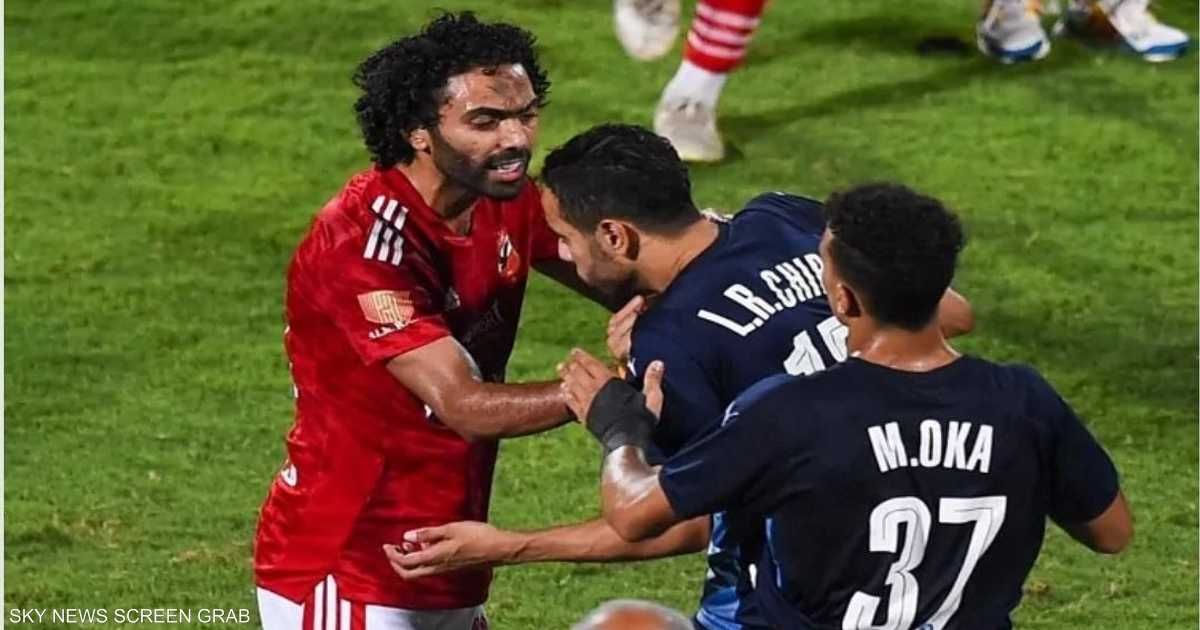 العالم اليوم - حكم بالحبس على لاعب الأهلي حسين الشحات بعد واقعة"صفع" الشيبي