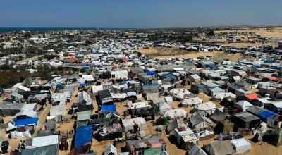 أخبار اليمن : الأونروا تحذر من اكتظاظ مخيمات النازحين بغزة