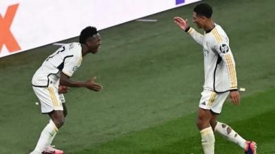 فينيسيوس وبيلنغهام الأفضل في دوري الأبطال