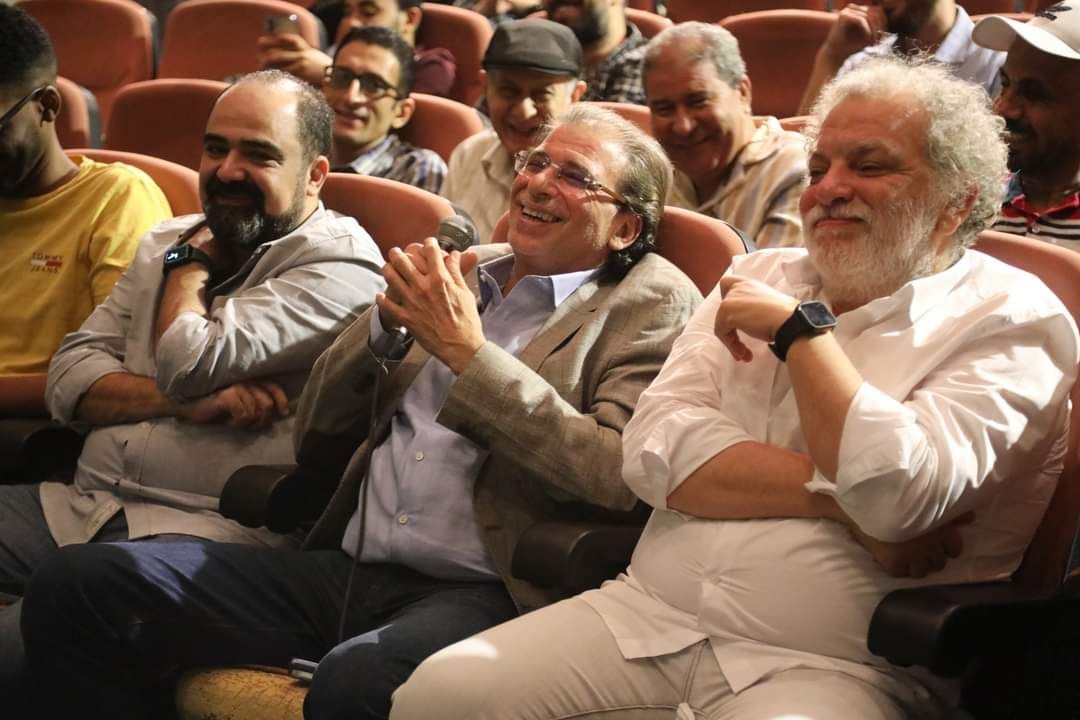 خالد يوسف أبرز حضور فعاليات نادي السينما أمس
