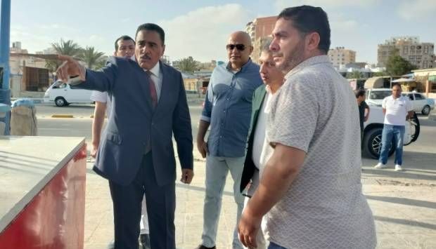 محافظ مطروح يتفقد الشاطئ العام ويتابع استقبال الأضاحي بالمجازر الحكومية