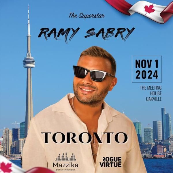 شاهد.. رامي صبري يروج لحفله بكندا