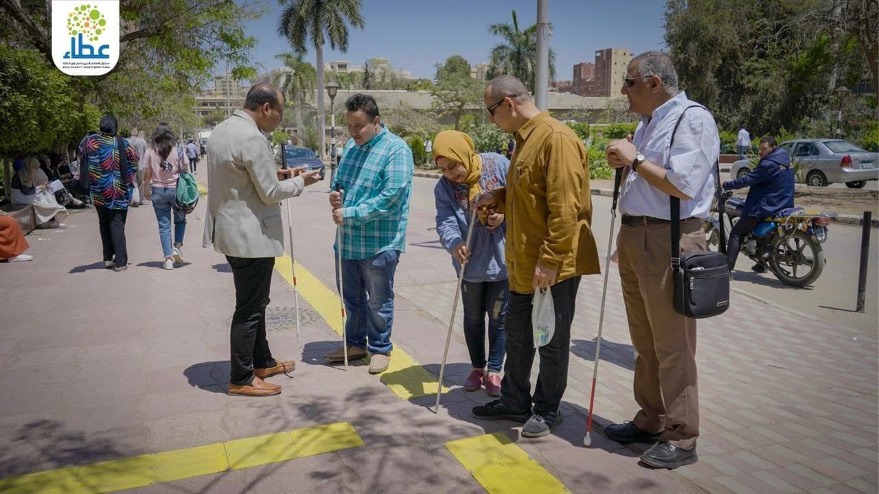 التضامن تعلن نجاح تركيب أول مسارات للمكفوفين وضعاف البصر بجامعة الزقازيق
