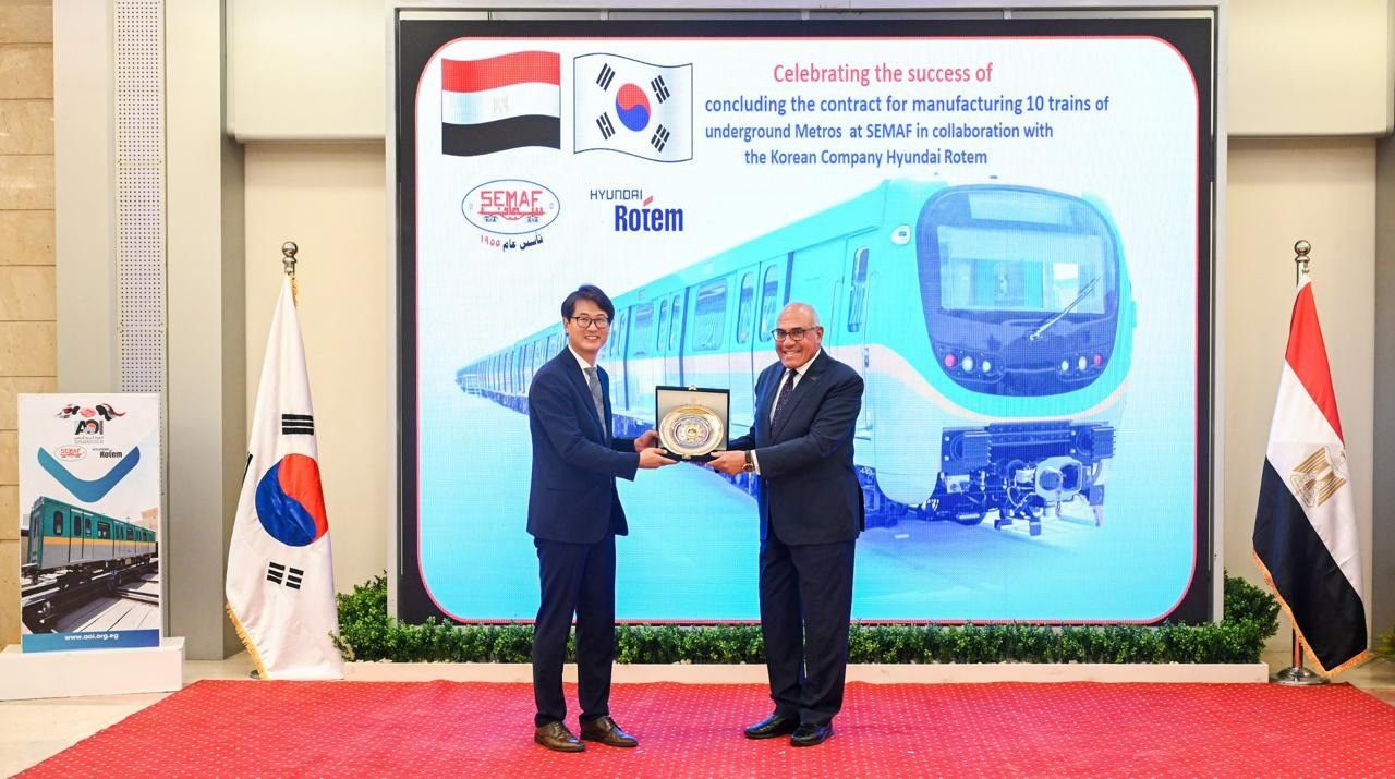 إنجاز جديد للهيئة العربية للتصنيع.. الانتهاء من 10 قطارات مترو أنفاق مكيفة
