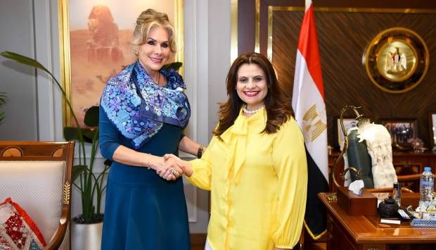 وزيرة الهجرة تبحث مع سفيرة المكسيك التعاون في ملفات ذات الاهتمام المشترك