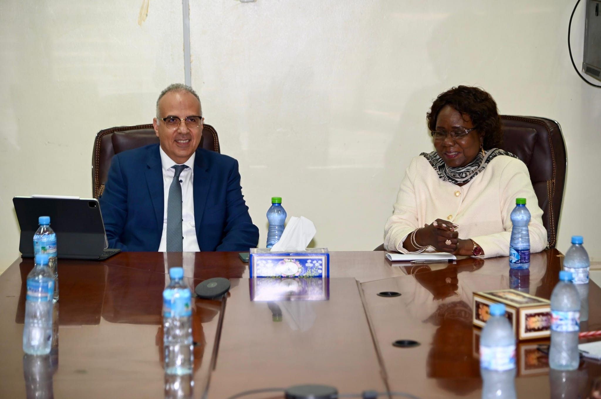 وزير الري: حريصون على تعزيز علاقات التعاون الاقتصادي مع جنوب السودان (صور)