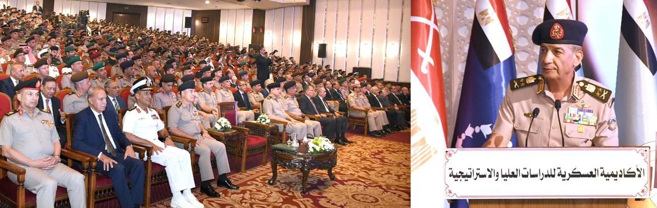 الفريق أول محمد زكي يشهد تخرج دورات جديدة بالأكاديمية العسكرية (فيديو)
