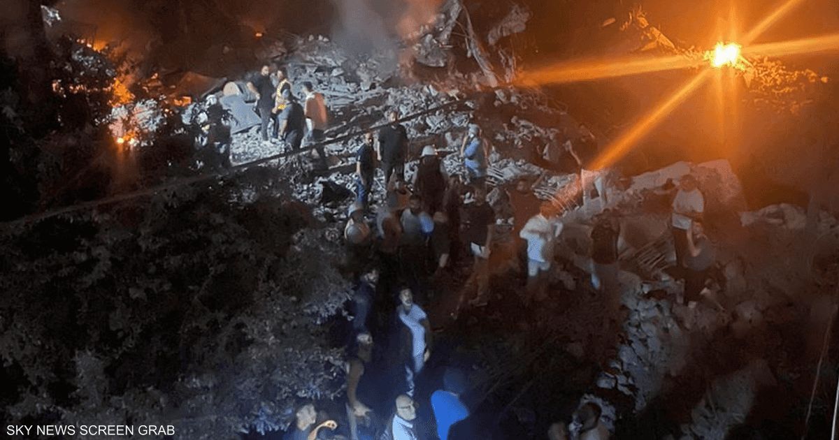 العالم اليوم - إصابة خمسة أشخاص في غارة إسرائيلية على جنوب لبنان