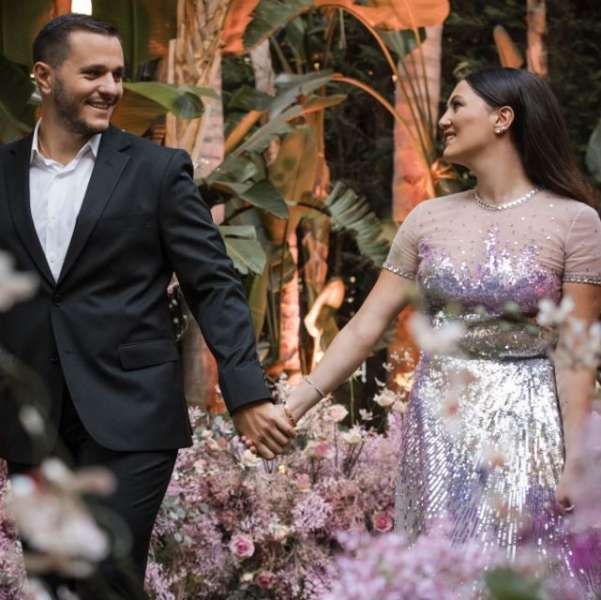 شاهد.. حفل خطوبة ابنة عاصي الحلاني