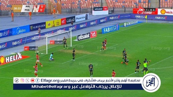 حسين الشحات يفتتح أهداف الأهلي أمام فاركو في الدوري