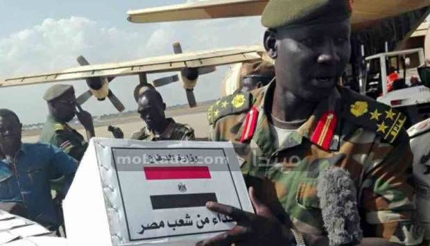 مصر ترسل أطنان مساعدات إنسانية ومواد إغاثة إلى جنوب السودان