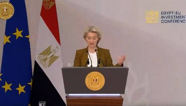 رئيسة المفوضية الأوروبية: رخاء مصر مهم لباقي المنطقة