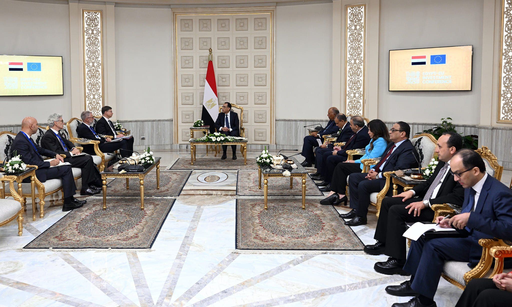 مدبولي: مؤتمر الاستثمار نقطة البداية لتفعيل بنود اتفاقية الشراكة مع أوروبا