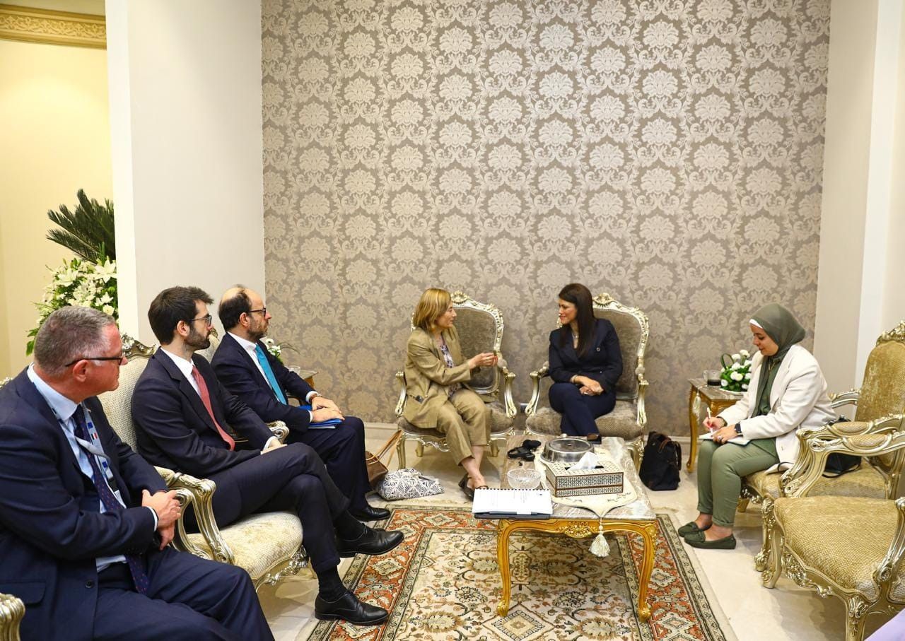 «المشاط» تعقد لقاءات ثنائية خلال مؤتمر الاستثمار المصري الأوروبي