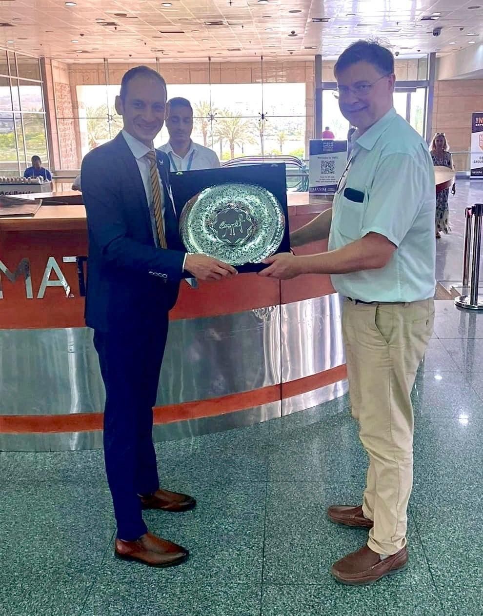 المتحف القومي للحضارة المصرية يستقبل نائب رئيس المفوضية الأوروبية