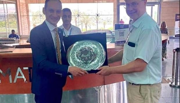 المتحف القومي للحضارة المصرية يستقبل نائب رئيس المفوضية الأوروبية