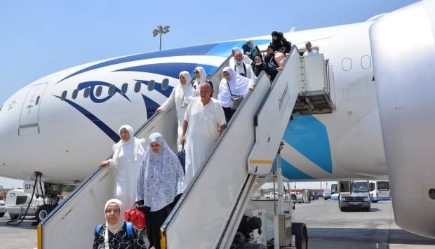 مصر للطيران تسير غدا 18 رحلة جوية من الأراضي المقدسة