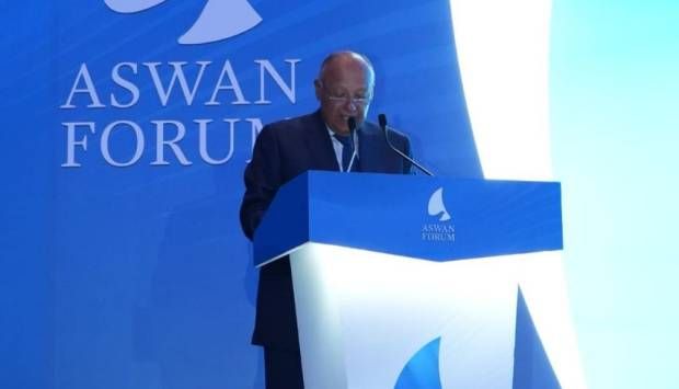 شكري يفتتح النسخة الرابعة من منتدى أسوان للسلام والتنمية المستدامين