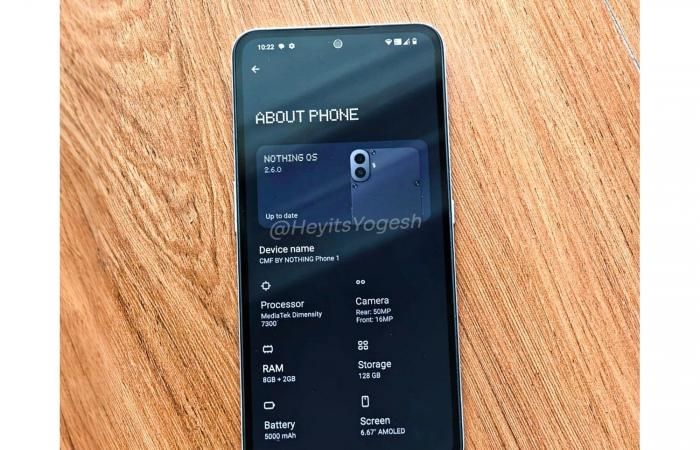 أخبار التقنية.. تسريبات كاملة للصورة الحية الخاصة بهاتف CMF Phone 1