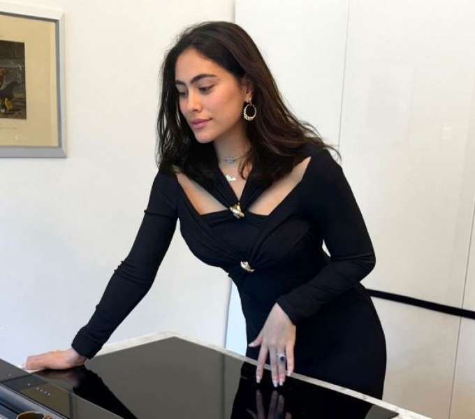 شاهد.. أحدث إطلالة للفنانة هاجر أحمد