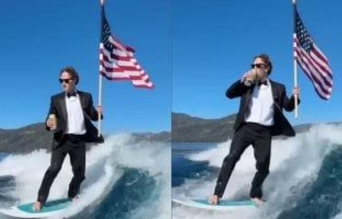 أخبار التقنية.. ببدلة رسمية والعلم الأمريكى.. هكذا احتفل زوكربيرج بعيد الاستقلال