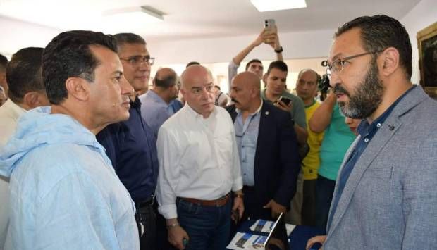 بمشاركة 23 شركة.. وزير الشباب ومحافظ الجيزة يفتتحان ملتقى توظيف ذوي الهمم