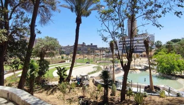 مشروع إعادة إحياء حديقة الأزبكية التراثية (إنفوجراف)