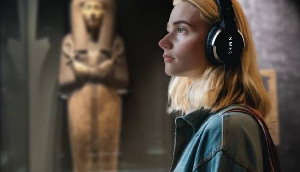 إطلاق المرشد الصوتي لزائري قاعة المومياوات الملكية بالمتحف القومي للحضارة