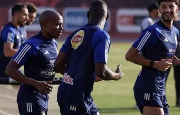 تفاصيل المران الختامي لـ الأهلي استعدادا لمباراة طلائع الجيش