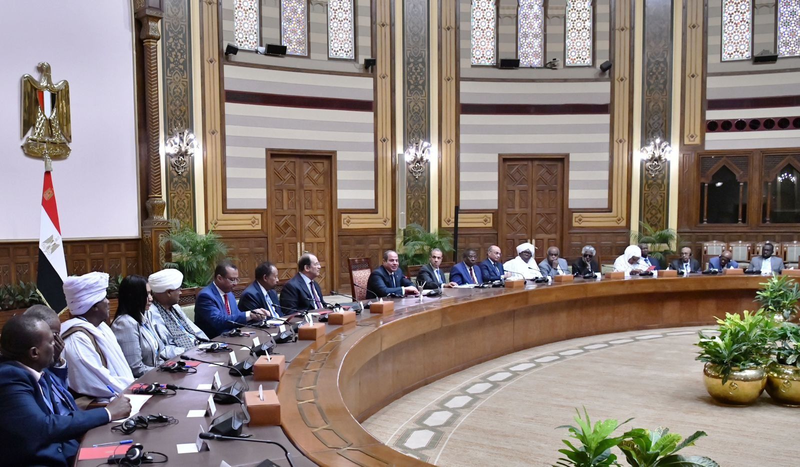 السيسي: مصر لن تدخر أي محاولة لرأب الصدع بين مختلف الأطراف السودانية