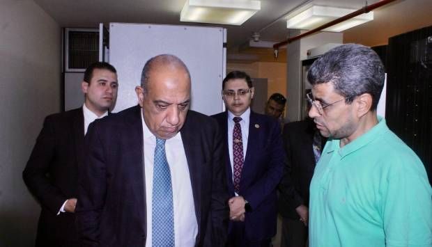وزير الكهرباء يتفقد المركز القومي للتحكم التبادلي بالعباسية