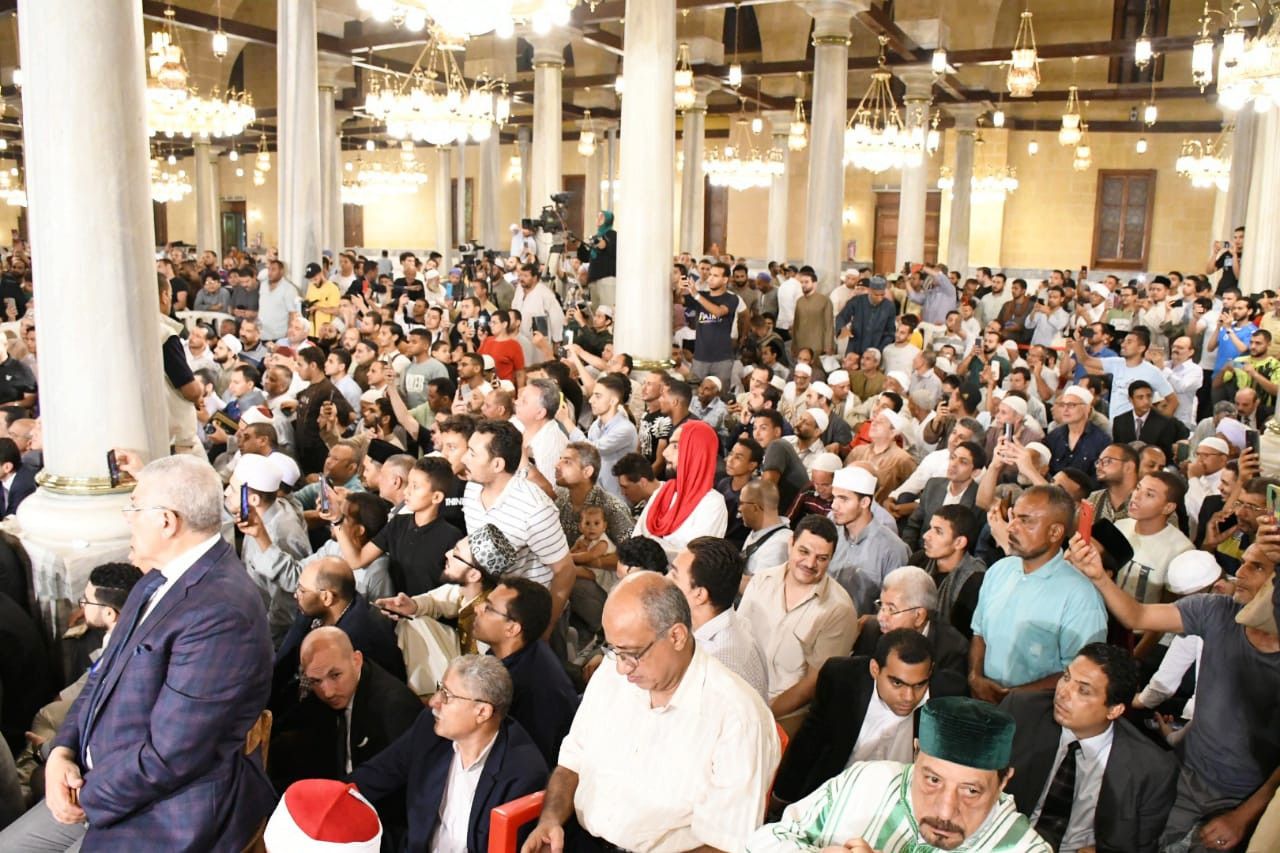 وزير الأوقاف والقصبي يشهدان احتفال الطرق الصوفية بالعام الهجري الجديد (صور)