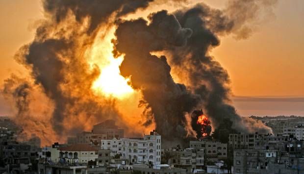 سقوط 7 شهداء جراء قصف إسرائيلي على منزل بالمخيم الجديد في النصيرات وسط غزة