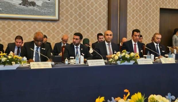 المنتدى العربي.. سفير مصر باليابان يؤكد أهمية تعزيز صمود الاقتصاد الفلسطيني