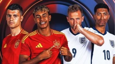 نهائي يورو تاريخي بين إنجلترا وإسبانيا غداً