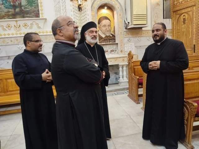 بطريرك الأقباط الكاثوليك يزور إيبارشية المنيا