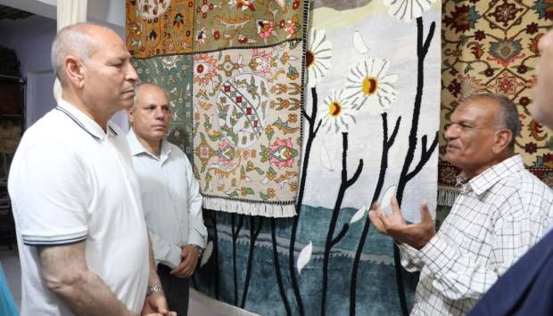 محافظ القاهرة يؤكد ضرورة فتح الورش والمشاغل لتوفير فرص عمل بالأسمرات