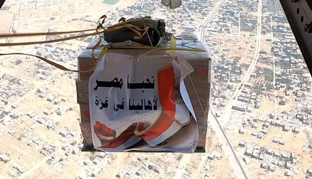 مصر تواصل جهود تقديم المساعدات ومواد الإغاثة العاجلة لغزة (فيديو وصور)