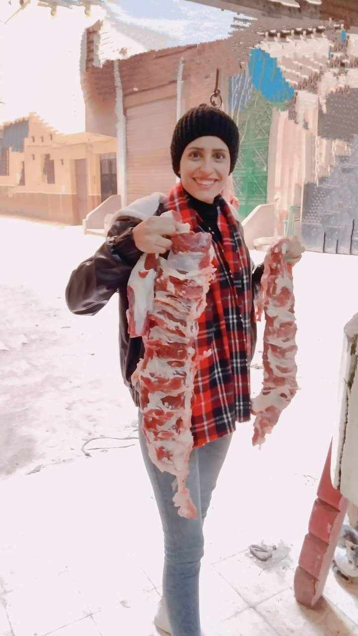 «الشغل مش عيب».. مرسا مكسيموس تحكي لـ«دوت الخليج» قصة عشقها للجزارة