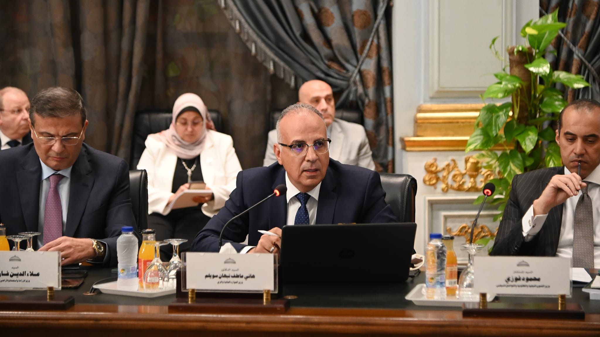 وزير الري: إعداد منظومة متكاملة لحوكمة المياه