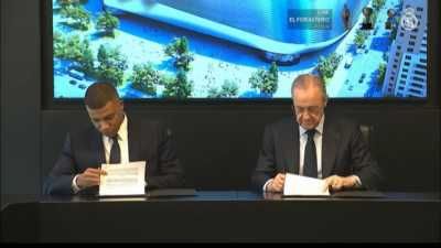 مبابي يوقع رسمياً مع ريال مدريد