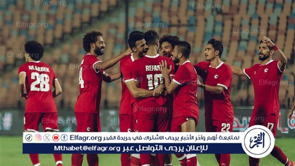 عبد الكبير الوادي يحرز هدف التقدم لمودرن سبورت في شباك الأهلي