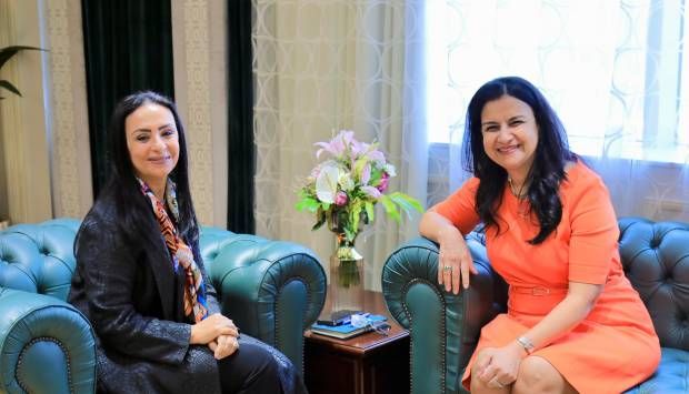 وزيرة التضامن تبحث أوجه التعاون مع بنك التنمية الصناعية