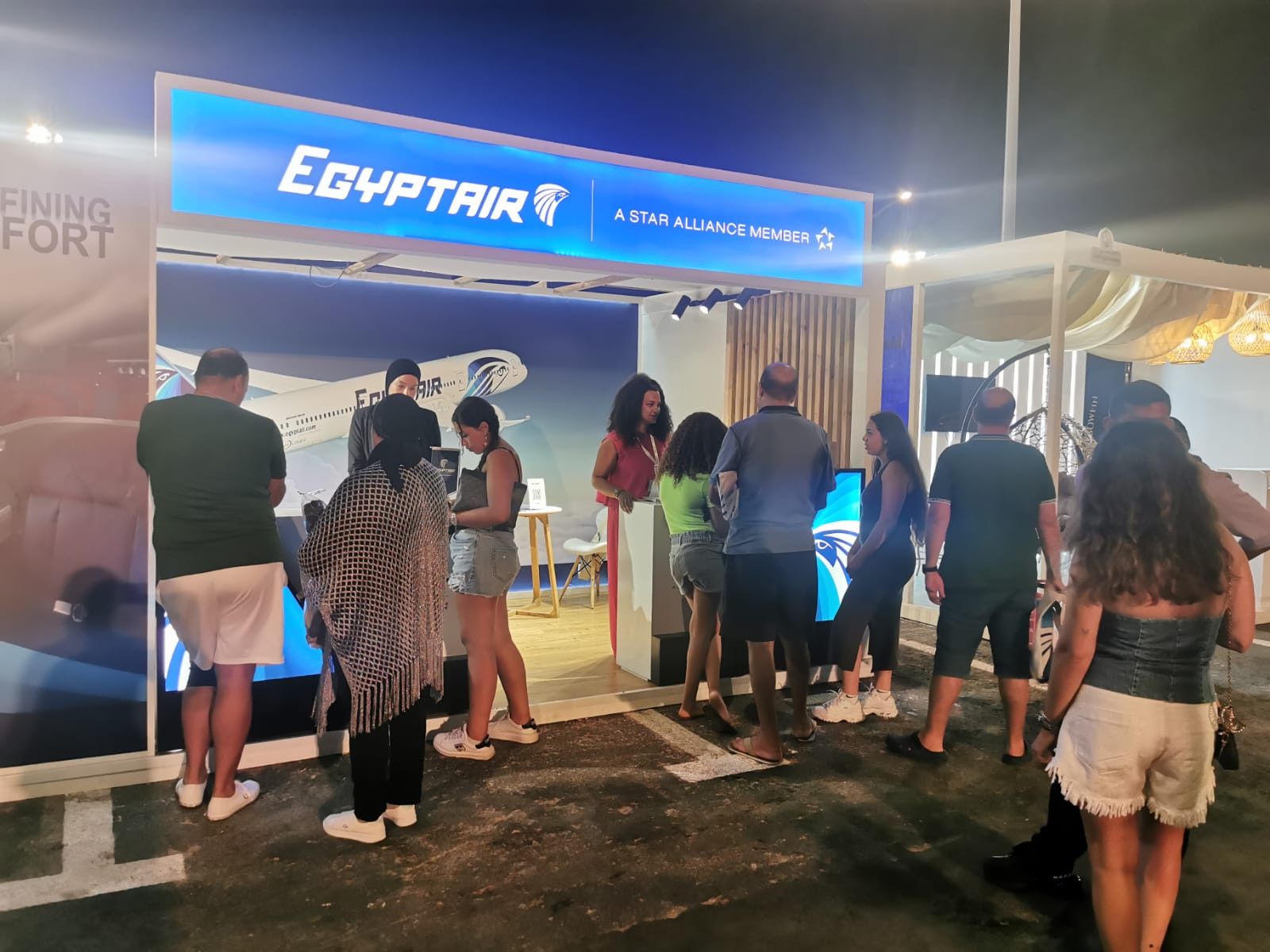 مصر للطيران الناقل الرسمي للمعرض الدولي للقوراب واليخوت