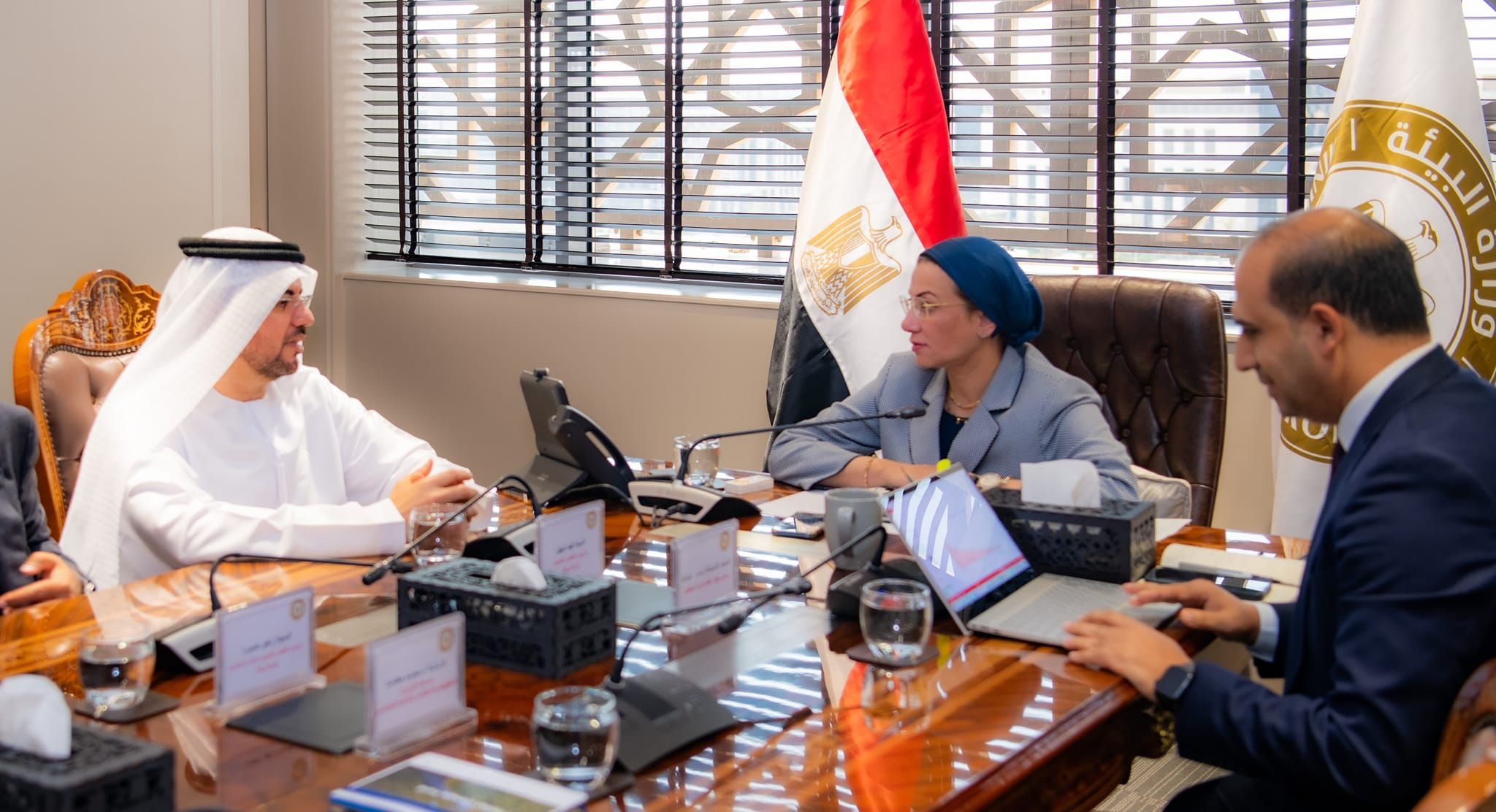 وزيرة البيئة تبحث مع ممثلي مجموعة بيئة الإماراتية فرص…