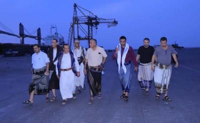 أخبار اليمن : وزير النقل: العمل جارٍ لاستقبال السفن خلال 24 ساعة