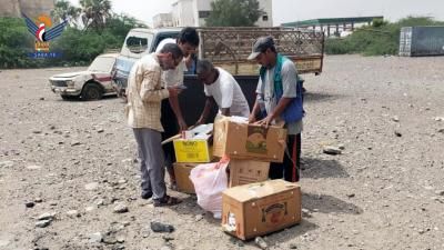 أخبار اليمن : جمارك الحديدة تتلف كمية من الأدوية المهربة
